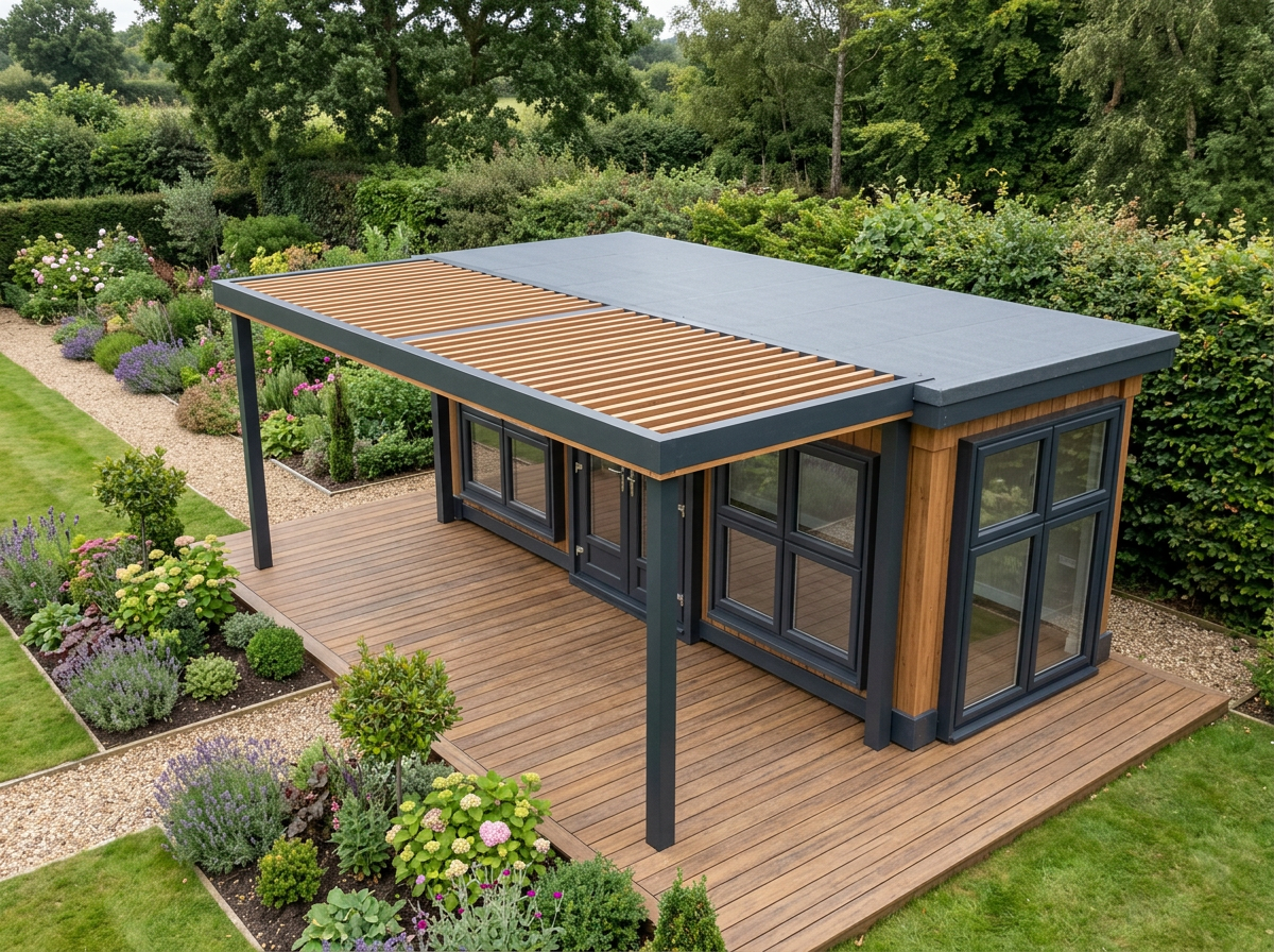 Covered Terraces & Pergolas — Adacon modular building