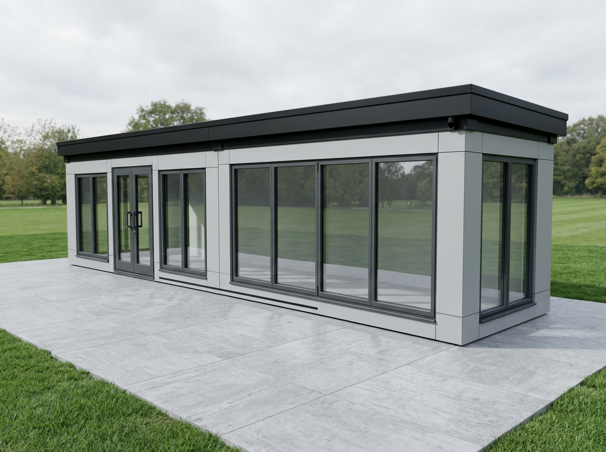 Full-Height Glazing — Adacon modular building