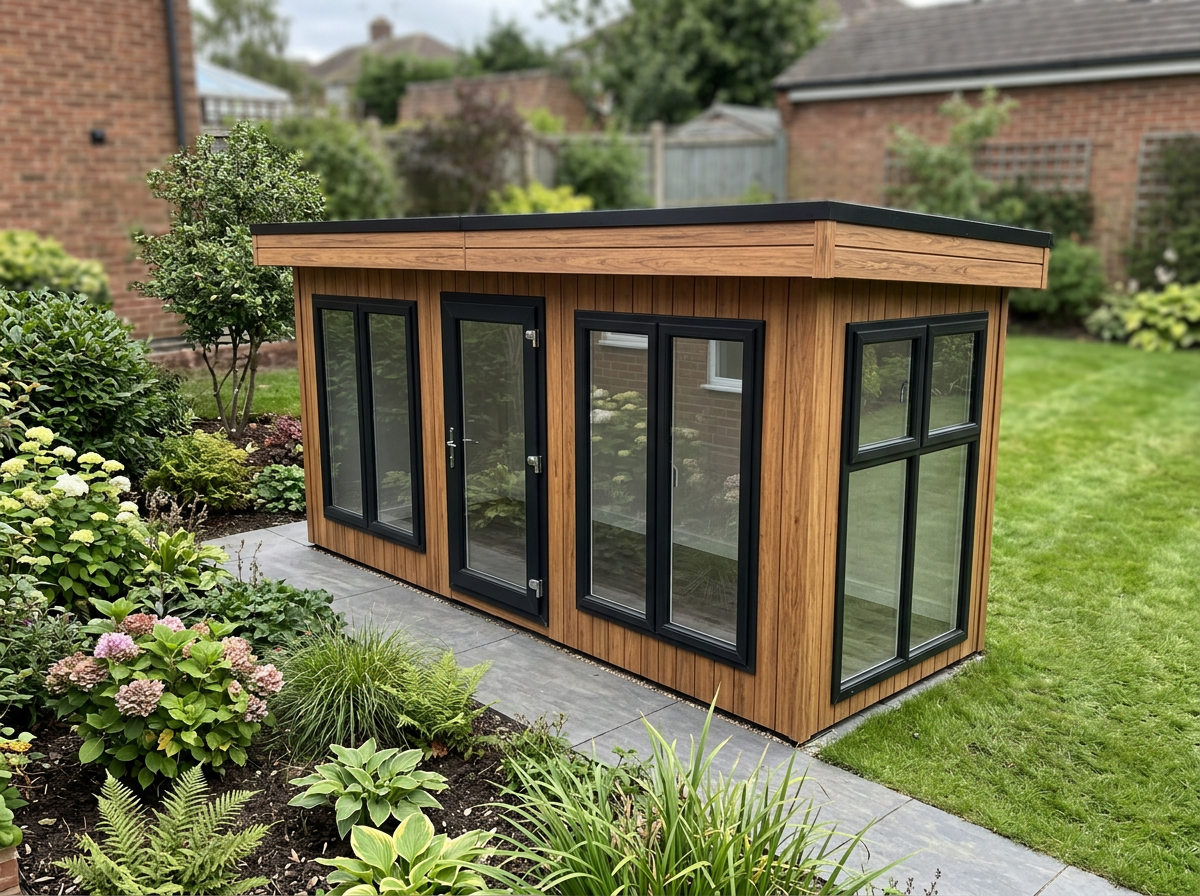 Timber-Effect Cladding — Adacon modular building